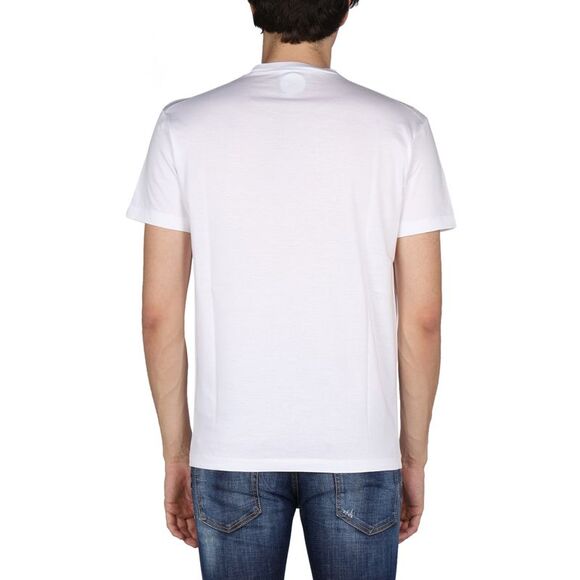 Dsquared Men Globetrotter T-Shirt With Print